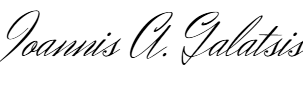 Ioannis G. Galatsis
